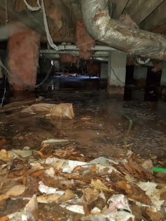 Crawl space flood assessment for Leak Detection & Repair in Massillon